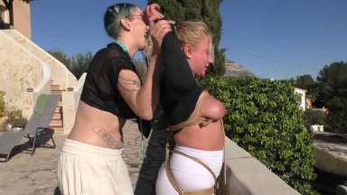 The Extreme 72h Nonstop Challenge for Zoey Ziptie – Chapter418 – Outdoor Training with Rija